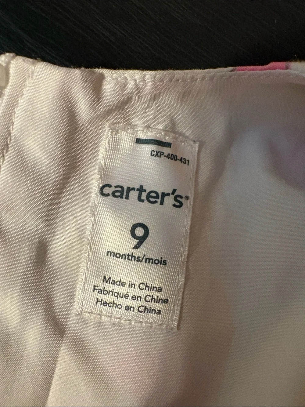 Carter's White Floral Casual Dress with Pink, Yellow & Mint Accents